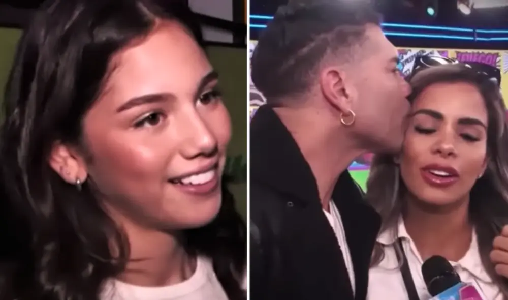 'Tomate' Barraza se mostró muy unido a la madre de su última hija, con quien protagonizó mediáticas peleas en el pasado. Foto: composición LR/Willax TV - Video: Willax TV