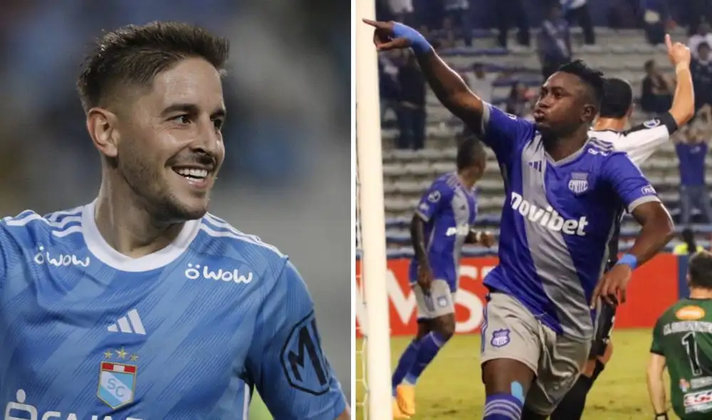 El conjunto celeste enfrentará a los eléctricos por los playoffs de la Sudamericana. Foto: composición LR/EFE/Emelec