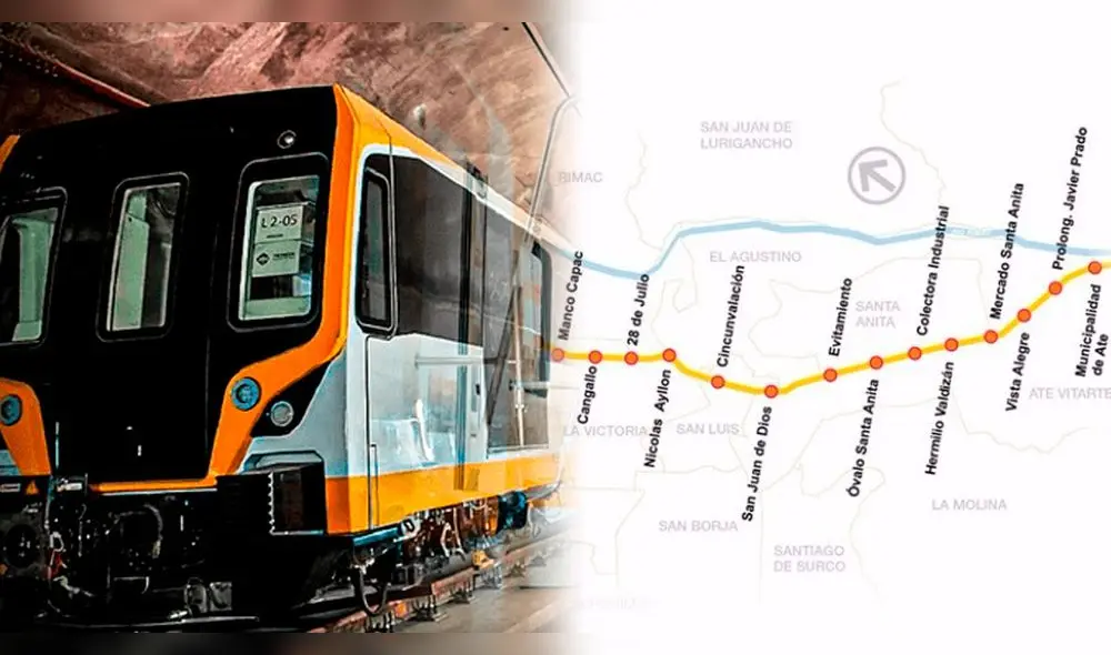 La Línea 2 del Metro de Lima se estima inaugurarse a finales del 2023. Foto: composición GLR/MTC
