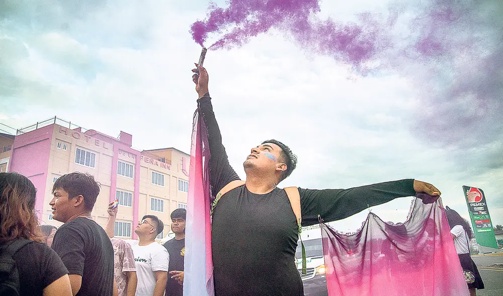 Organizados. Población LGTBIQ+ demanda derechos básicos como la identidad de género. Foto: EFE