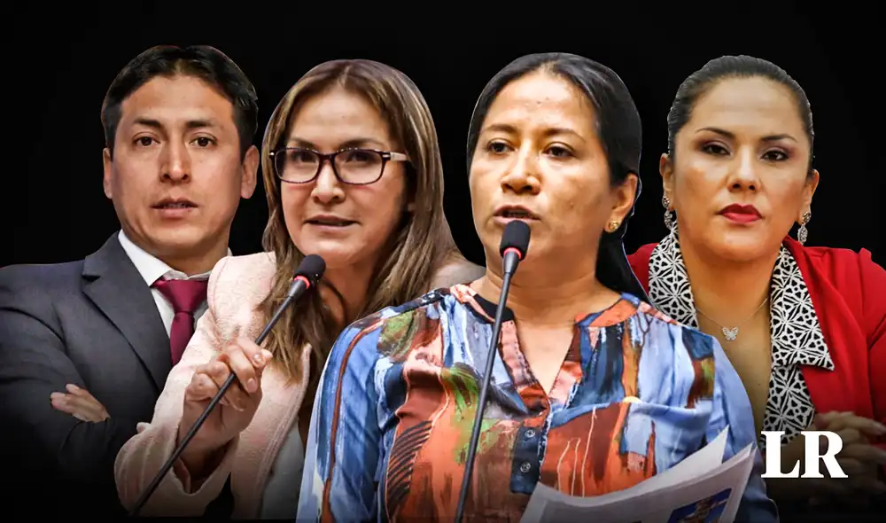 Entre los congresistas con denuncias están Freddy Díaz, Rosio Torres, Magaly Ruiz y Edgar Tello. Foto: composición Fabrizio Oviedo/La República Entre los congresistas con denuncias están Freddy Díaz, Rosio Torres, Magaly Ruiz y Edgar Tello. Foto: composición Fabrizio Oviedo/La República