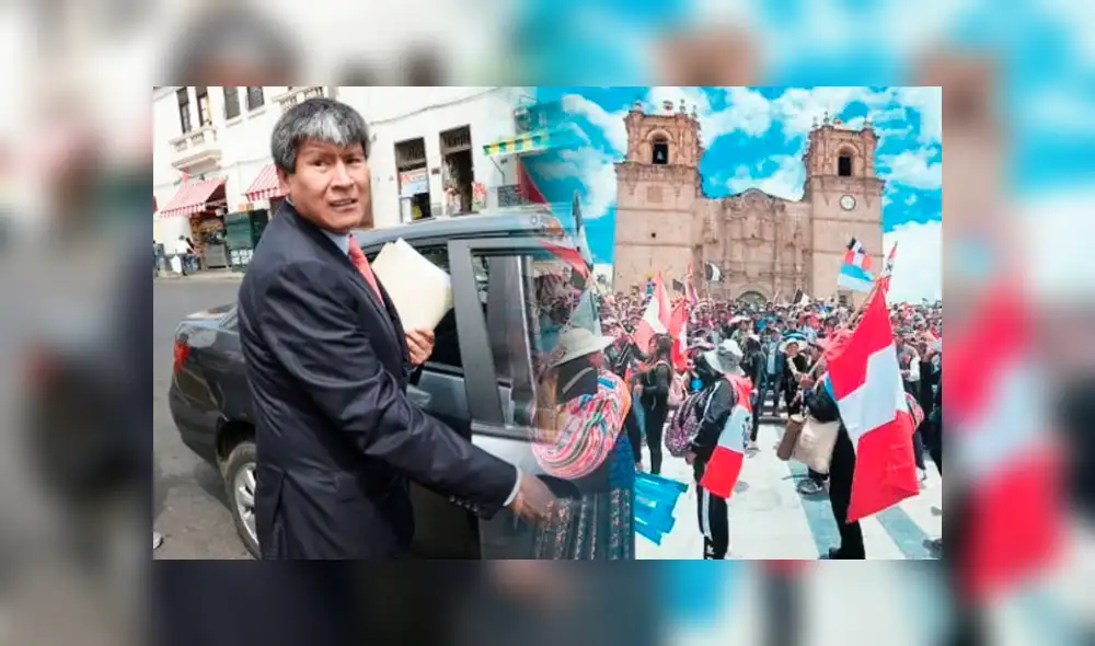 Gobernador rechaza protestas contra Boluarte. Foto: Composición/ LR Gobernador rechaza protestas contra Boluarte. Foto: Composición/ LR