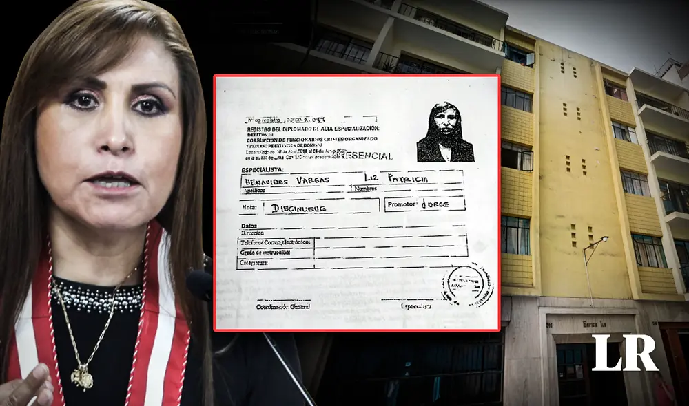 Patricia Benavides obtuvo un diploma que posteriormente ocultó. Foto: composición de Fabrizio Oviedo/La República