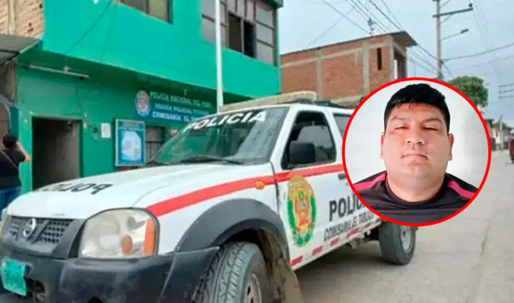 El agente fue capturado tras darse a la fuga en un operativo. Foto: Composición La República/ PNP El agente fue capturado tras darse a la fuga en un operativo. Foto: Composición La República/ PNP