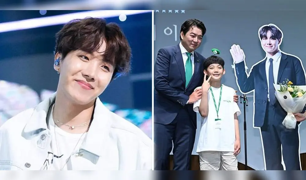 J-Hope de BTS fue homenajeado por organizaciones que luchan por los niños. Foto: composición LR/Naver