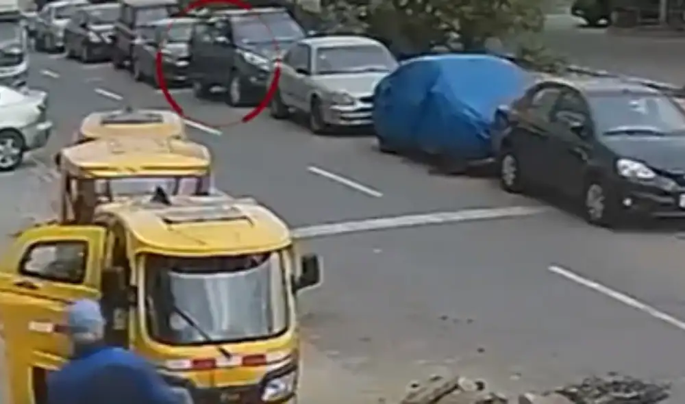 La víctima fue desde SJM a realizar un trabajo. Dejó su camioneta estacionada y ya no la encontró. Foto: captura "Canal N" La víctima fue desde SJM a realizar un trabajo. Dejó su camioneta estacionada y ya no la encontró. Foto: captura "Canal N"