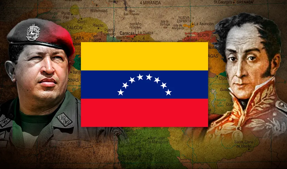 Las estrellas de la bandera de Venezuela esconden una historia tan interesante como polémica. Foto: composición LR/EFE Las estrellas de la bandera de Venezuela esconden una historia tan interesante como polémica. Foto: composición LR/EFE