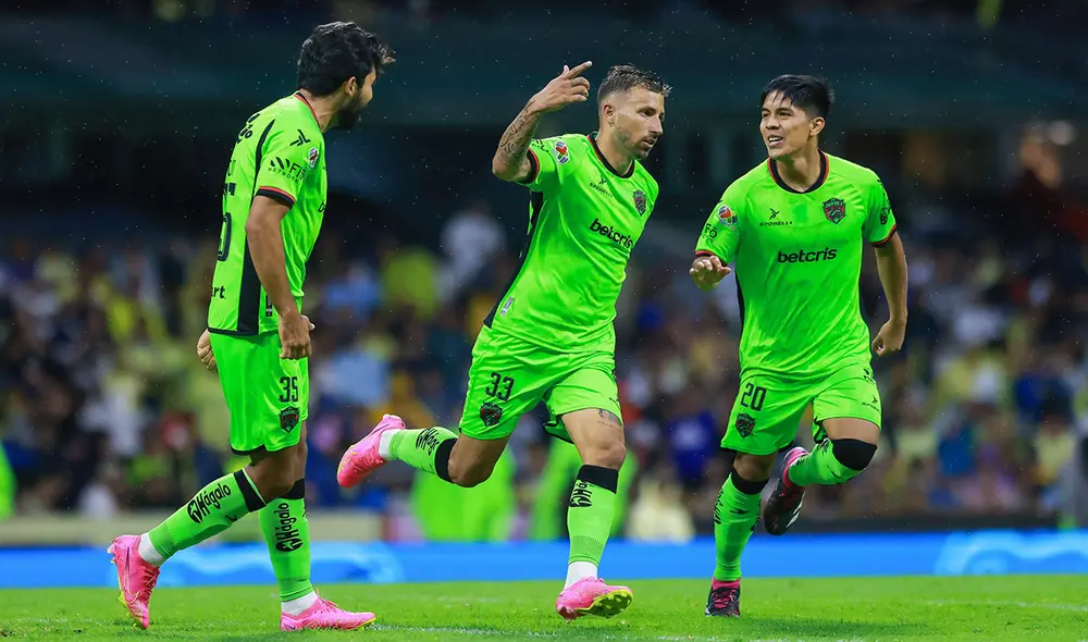 Solo 10 minutos le bastaron a los Bravos para darle vuelta al partido contra América. Foto: Juárez FC | Video: ViX/TUDN Solo 10 minutos le bastaron a los Bravos para darle vuelta al partido contra América. Foto: Juárez FC | Video: ViX/TUDN