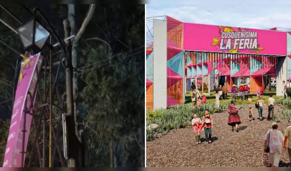 Familiares denuncian que no reciben el apoyo de ningún organizador de la feria. Foto: composición LR/Cusco en Portada/Live Studio Perú