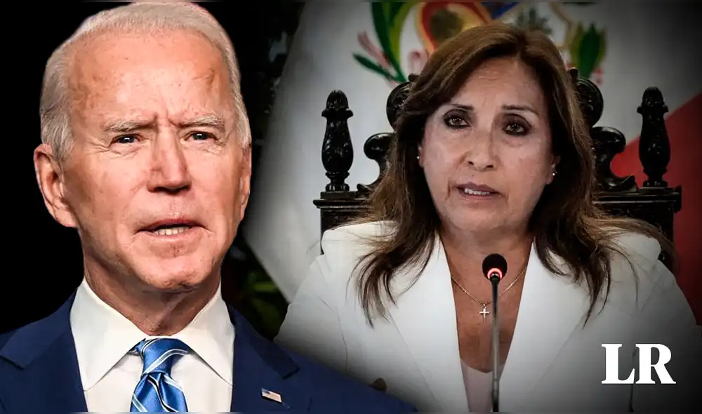 Joe Biden recibió en la Casa Blanca al embajador peruano, con quien expresó sus intenciones de establecer relaciones bilaterales. Foto: composición de Fabrizio Oviedo/LR/AFP