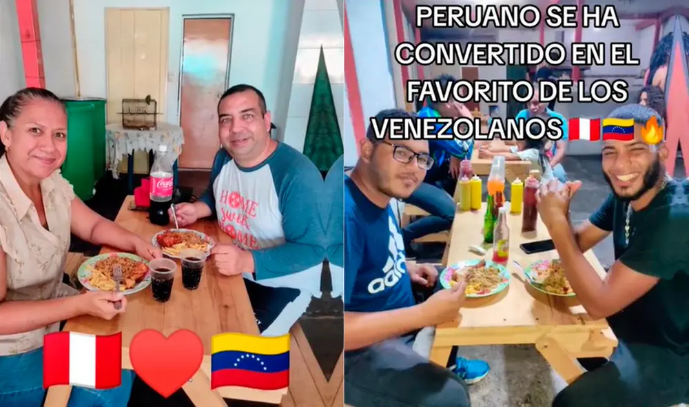 Con distintos platos típicos del Perú, el joven es sensación con su restaurante en Venezuela. Foto: composición LR / capturas de TikTok / @ChifaReyFusión Con distintos platos típicos del Perú, el joven es sensación con su restaurante en Venezuela. Foto: composición LR / capturas de TikTok / @ChifaReyFusión