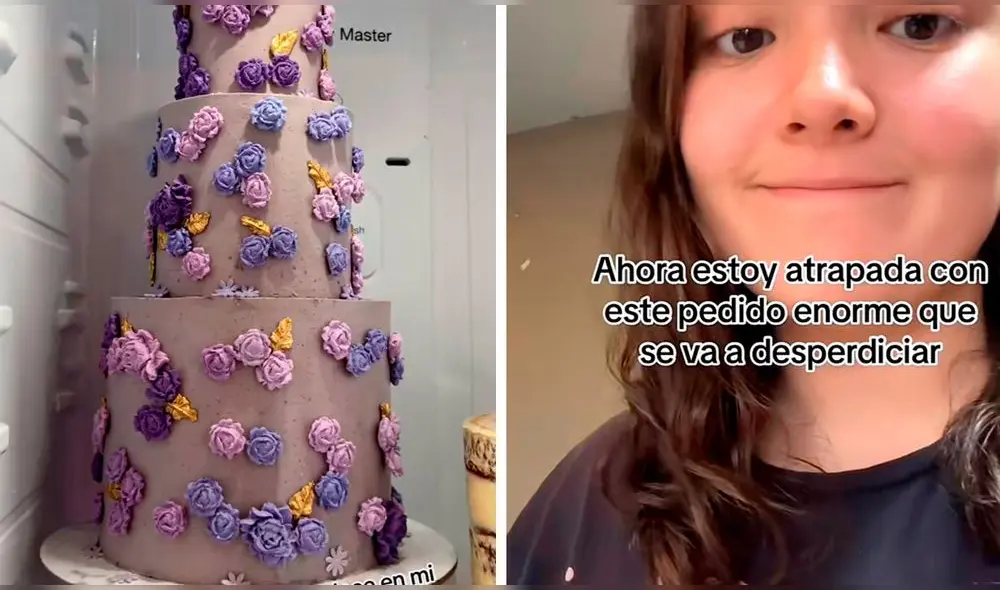 El video ha llegado a más de 300.000 usuarios en la plataforma. Foto: Captura TikTok/ pralinecakeshop
