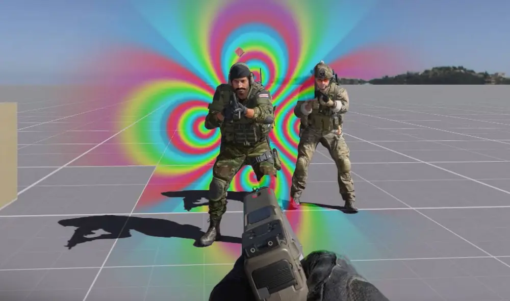 Las alucinaciones solo son visibles para los tramposos y el sistema de seguridad desorienta a los jugadores que intentan obtener ventajas injustas. Foto: composición LR/PC Gamer