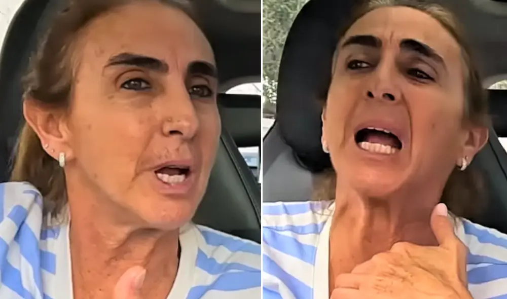 Natalia Málaga se mostró incómoda además por las críticas recibidas en relación con su forma de ser. Foto: composición LR/YouTube/ Mi Tio Vilchez Oficial