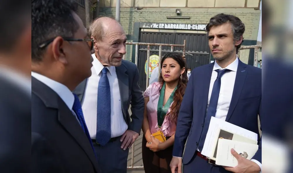 Eugenio Zaffaroni y Guido Croxatto. Foto: La República.