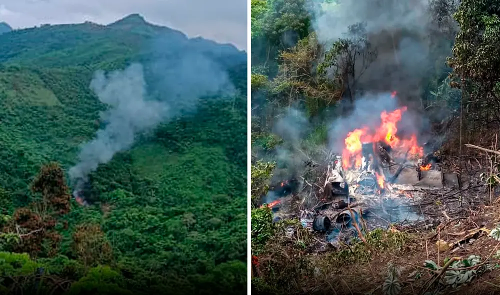 Cae avión militar este domingo en Miranda, Venezuela. Foto: @RCamachoVzla/Twitter Cae avión militar este domingo en Miranda, Venezuela. Foto: @RCamachoVzla/Twitter