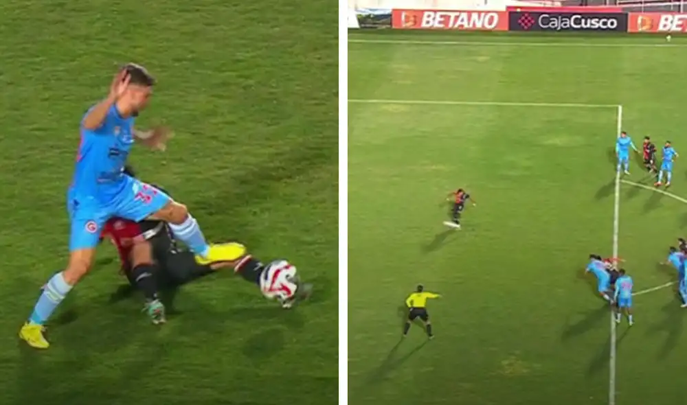 El partido entre Melgar y Deportivo Garcilaso tuvo como protagonista al VAR. Foto: composición LR/capturas de Liga 1 Max El partido entre Melgar y Deportivo Garcilaso tuvo como protagonista al VAR. Foto: composición LR/capturas de Liga 1 Max