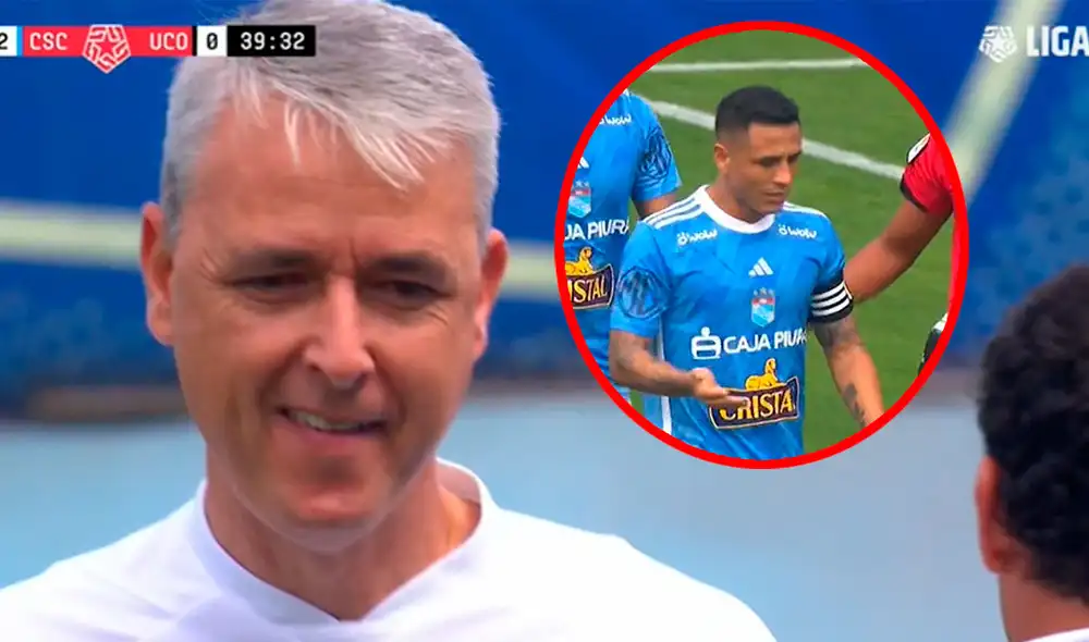 Tiago Nunes tuvo una polémica declaración tras la roja de Yotún. Foto: captura/Liga 1 Max