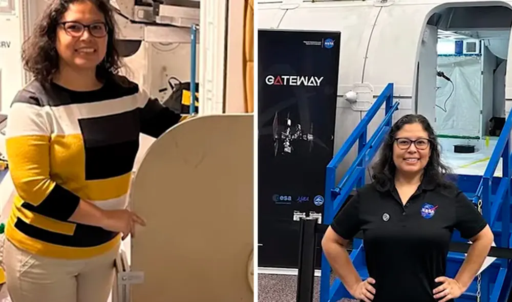 Jackelynne Silva estudió en una universidad pública de EE. UU. y lleva 8 años trabajando para la NASA. Foto: composición LR/Andina Jackelynne Silva estudió en una universidad pública de EE. UU. y lleva 8 años trabajando para la NASA. Foto: composición LR/Andina