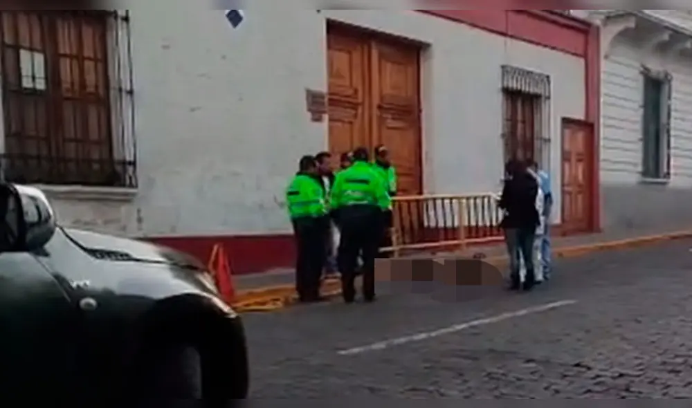 Efectivo de la PNP perdió la vida al instante tras el impacto. Foto: Sala de Noticias - Video: CID Noticias