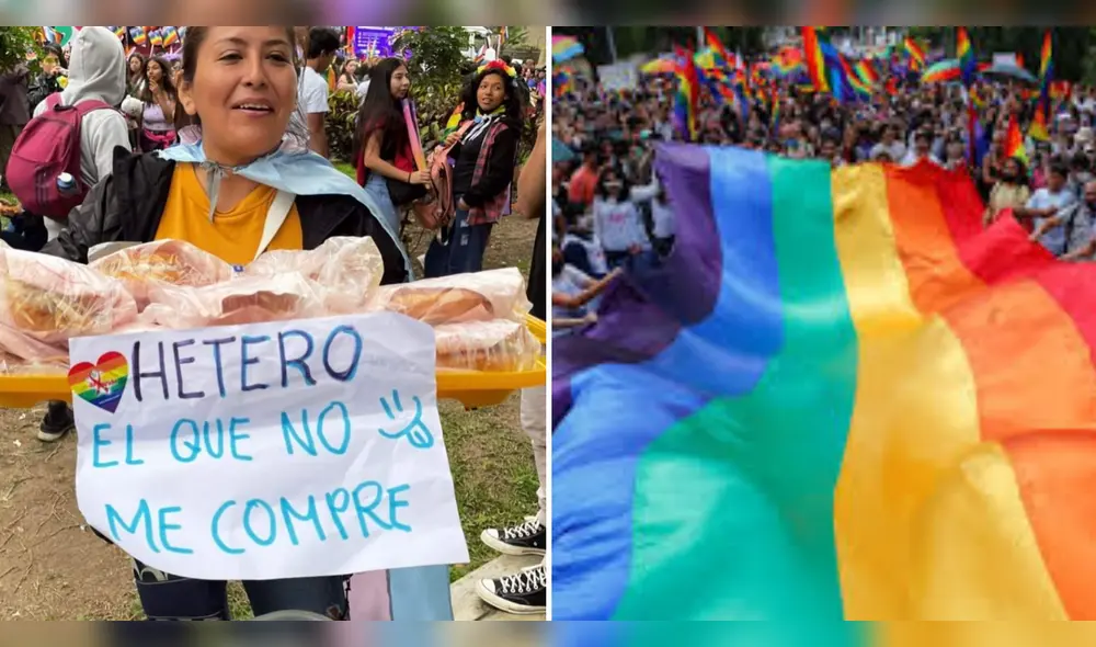 La marcha del Orgullo Gay 2023 fue este último sábado 1 de julio. Foto: composición LR/Twitter