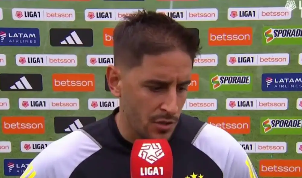 Alejandro Hohberg anotó uno de los goles ante Unión Comercio. Foto: captura Liga 1 Max