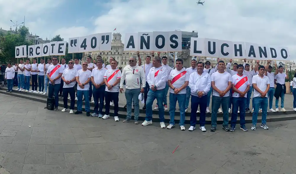 La movilización a favor de los derechos LGBTI en Lima culminó en la alameda 28 de Julio. Foto: Twitter / @PoliciaPeru