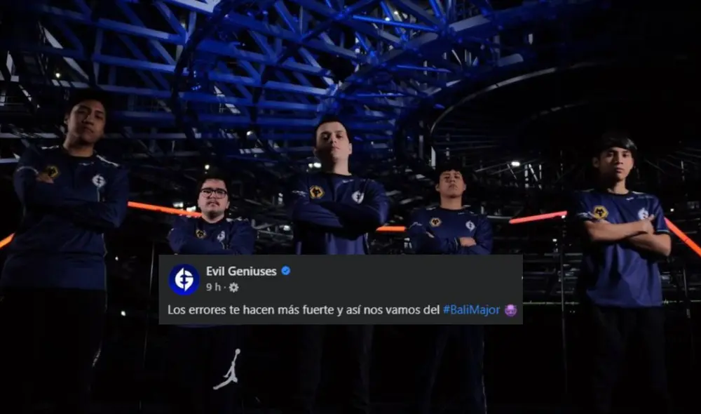 La eliminación de Evil Geniuses en la Bali Major causa sorpresa, pero Beastcoast sigue en carrera y puede asegurar la posibilidad de hasta 4 equipos peruanos en el próximo mundial The International 2023. Foto: Evil Geniuses