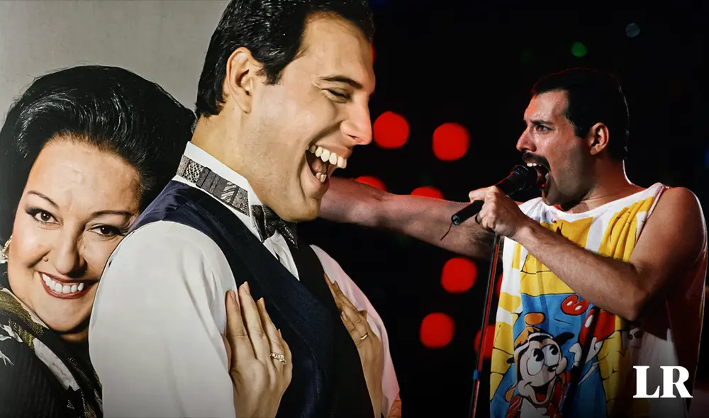 Freddie Mercury y Montserrat Caballé fueron grandes amigos fuera del escenario. Foto: composición LR/La Tercera/El Tranvía 48