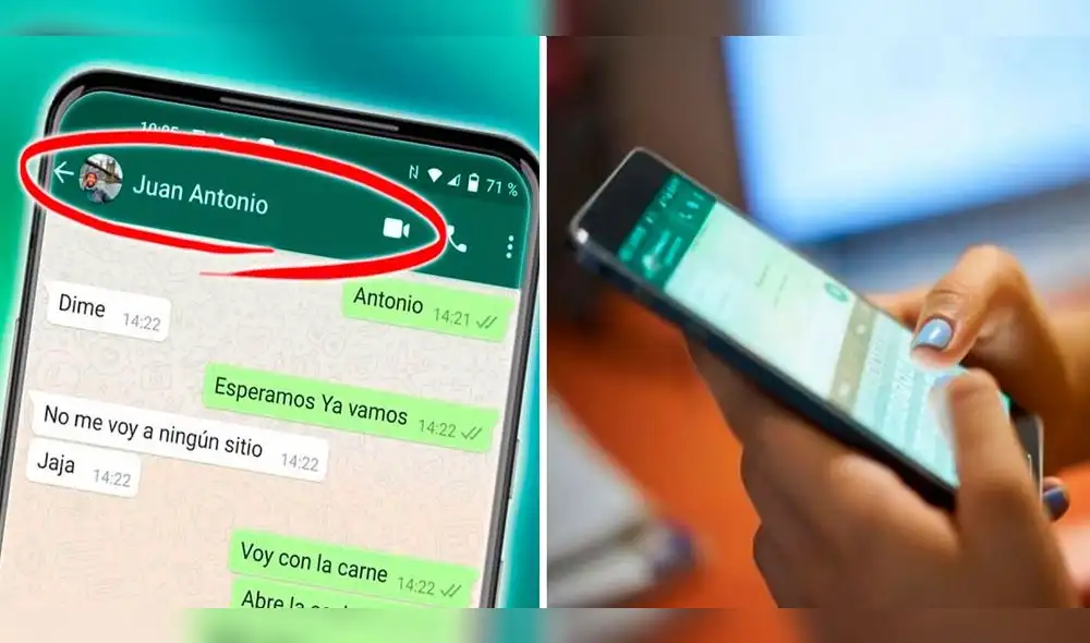 Así funciona el 'modo ninja' de WhatsApp. Foto: composición LR/Expansión/UrbanTecno