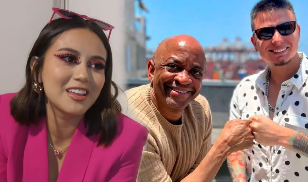 Amy Gutierrez se refiere sobre disputa entre Sergio George y Farik Grippa. Foto: composición LR/ Erwin Valenzuela- La República / difusión