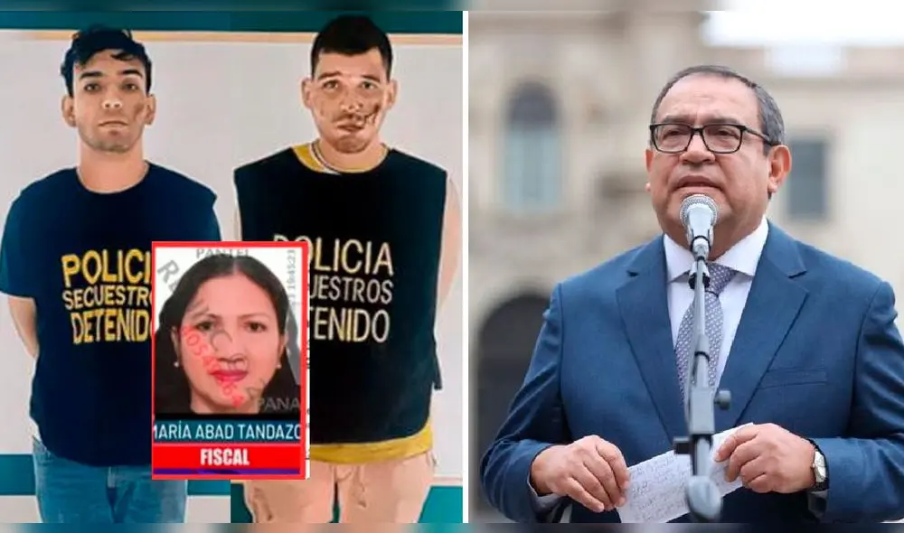 Alberto Otárola respalda remoción de fiscal que liberó a delincuentes. Foto: composición LR / difusión / Andina