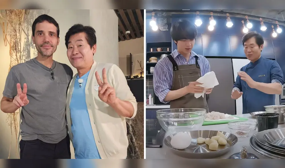 El chef se reunió con Virgilio Martínez y ensalzó el sabor de la comida peruana. Foto: composición LR/Instagram/Billboard