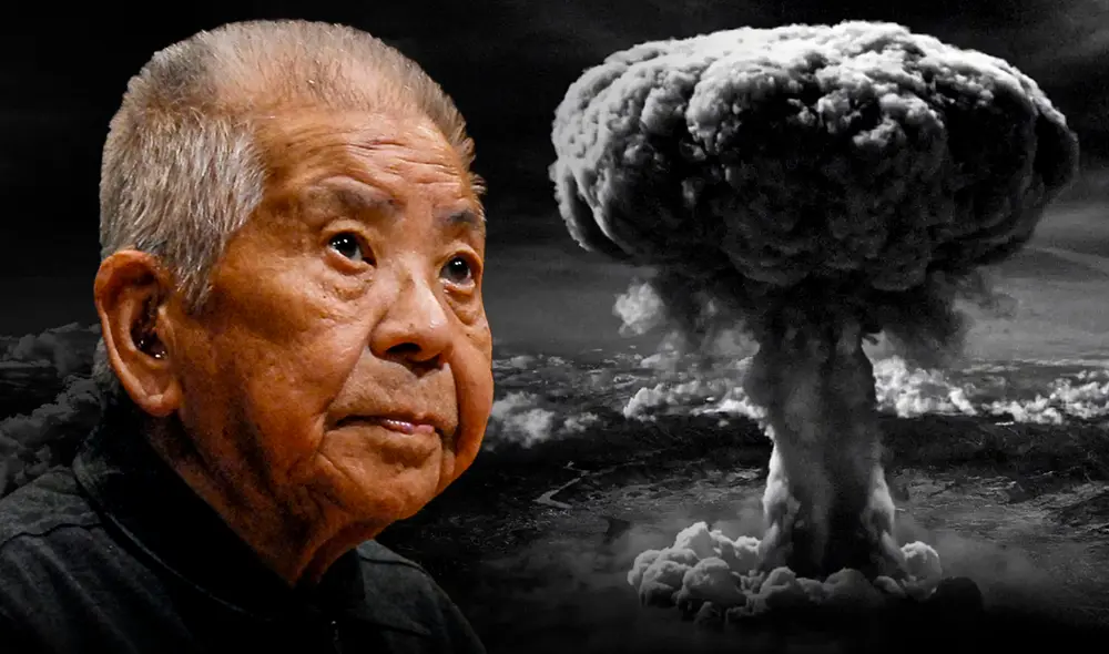 El hombre estuvo presente en las detonaciones de las dos bombas en Japón. Foto: composición LR El hombre estuvo presente en las detonaciones de las dos bombas en Japón. Foto: composición LR