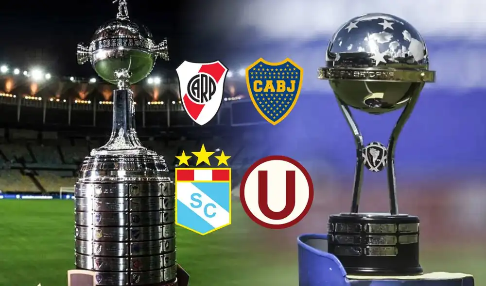 Este miércoles se llevarán a cabo los sorteos de la Copa Libertadores y Sudamericana. Foto: composición GLR Este miércoles se llevarán a cabo los sorteos de la Copa Libertadores y Sudamericana. Foto: composición GLR