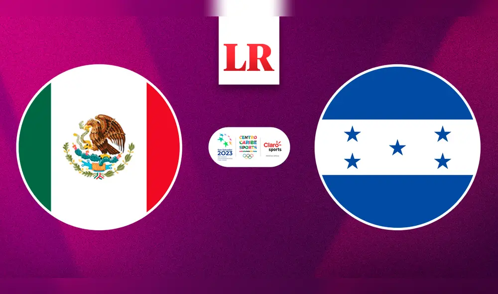 México y Honduras buscarán clasificar a la final y así poder luchar por el oro de los Juegos San Salvador 2023. Foto composición LR
