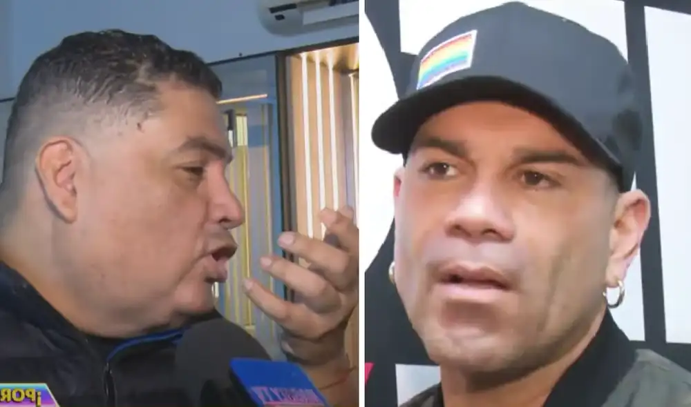 Alfredo Benavides no tiene problemas en demostrar los celos que siente por Gabriela Serpa. Foto: composición LR/captura de ATV - Video: ATV