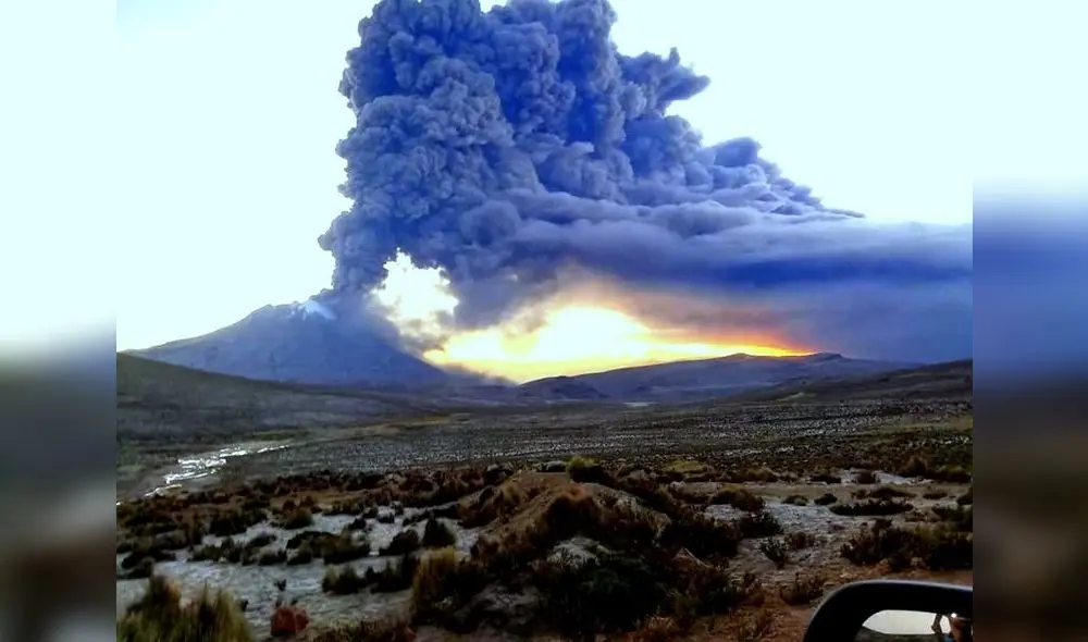 El volcán Ubinas es el más activo del Perú. Foto: La República