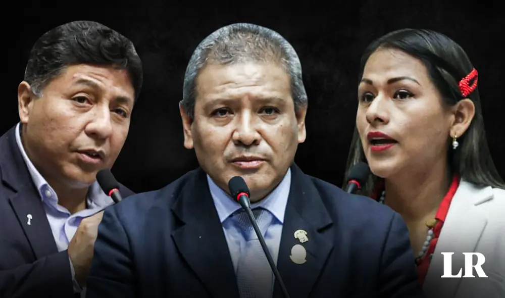 Raúl Doroteo, Javier Padilla y Silvana Robles son investigados por solicitar al Congreso reembolsos de gastos en combustible. Foto: composición Jazmín Ceras/La República