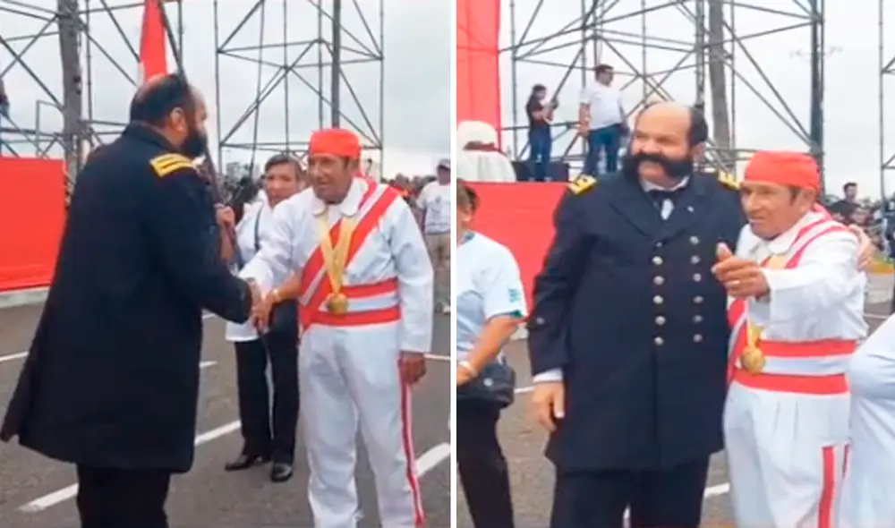 Encuentro de película de los descendientes de grandes héroes peruanos. Foto: composición LR/@Revista_chorrillos/TikTok Encuentro de película de los descendientes de grandes héroes peruanos. Foto: composición LR/@Revista_chorrillos/TikTok