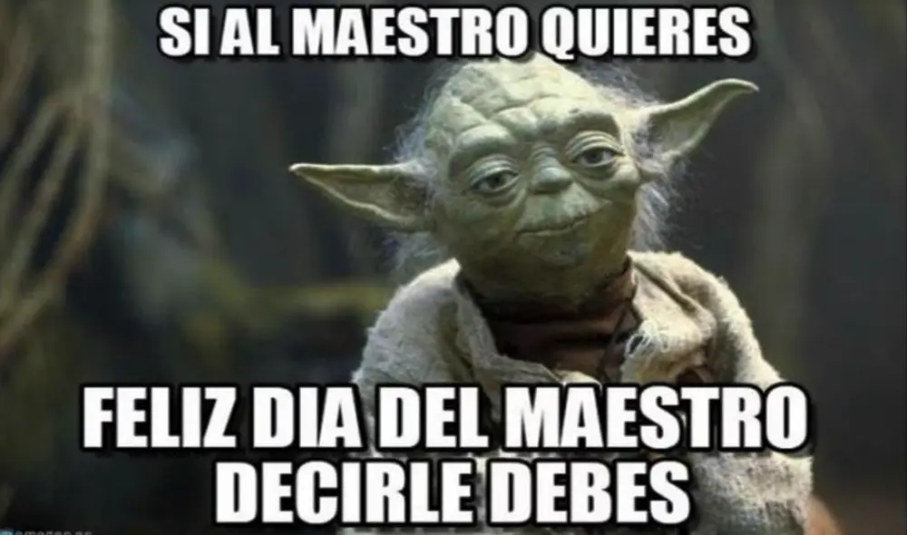 Estos son los memes que puedes enviar a tu profesor por el Día del Maestro y brindarle un momento de alegría. Foto: Meme generator