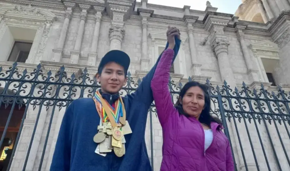 Leonardo Cahuapaza Tarapacá quiere jugar en el campeonato mundial de ajedrez. Foto: El Pueblo