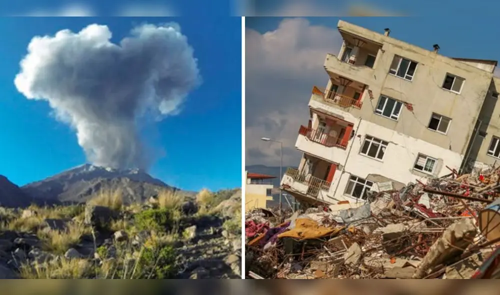 El proceso eruptivo de un volcán provoca sismos de menor magnitud. Foto: La República/Independent
