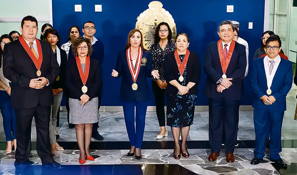 Una roca. La fiscal de la Nación, Patricia Benavides, pidió a los fiscales mantenerse juntos como una roca para preservar la autonomía del Ministerio Público. Foto: difusión Una roca. La fiscal de la Nación, Patricia Benavides, pidió a los fiscales mantenerse juntos como una roca para preservar la autonomía del Ministerio Público. Foto: difusión