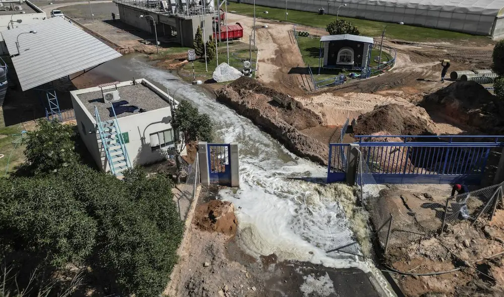 Planta de tratamiento está ubicado en el distrito de Cerro Colorado. Foto: Rodrigo Talavera/La República