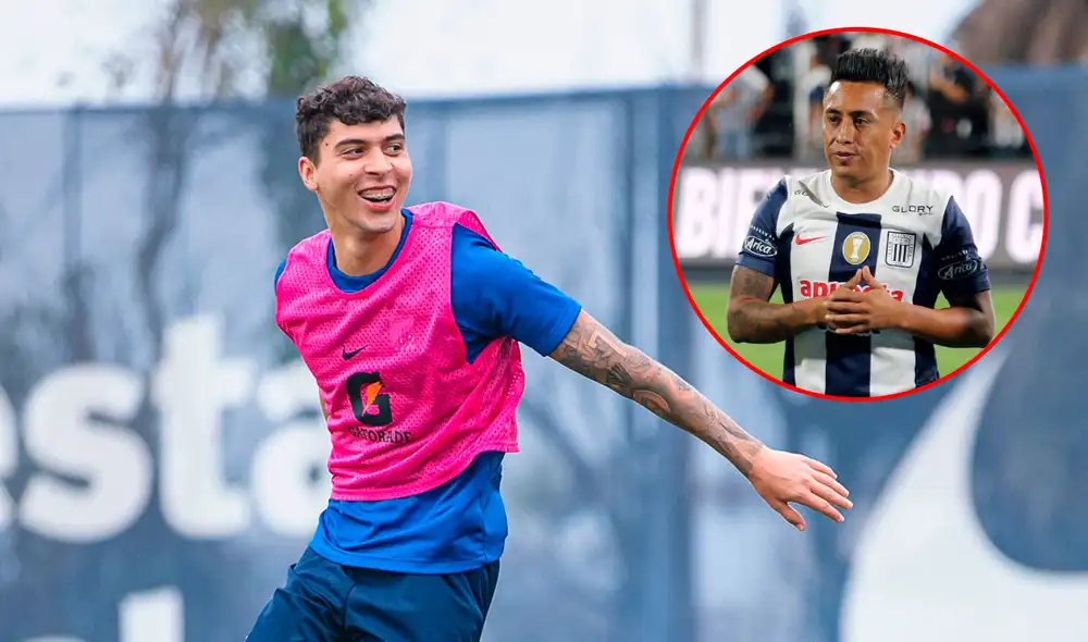 Christian Cueva asistió a los entrenamientos de los íntimos en EGB. Foto: Alianza Lima