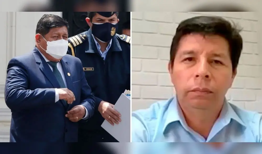 Walter Ayala, exministro de Defensa vuelve a asumir la defensa del vacado expresidente, Pedro Castillo. Foto: Marco Cotrina/La República