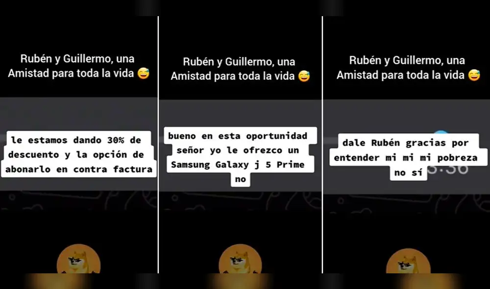 Rubén y Guillermo tuvieron una divertida conversación. Foto: composición LR/TikTok/@RincónDelMeme Rubén y Guillermo tuvieron una divertida conversación. Foto: composición LR/TikTok/@RincónDelMeme