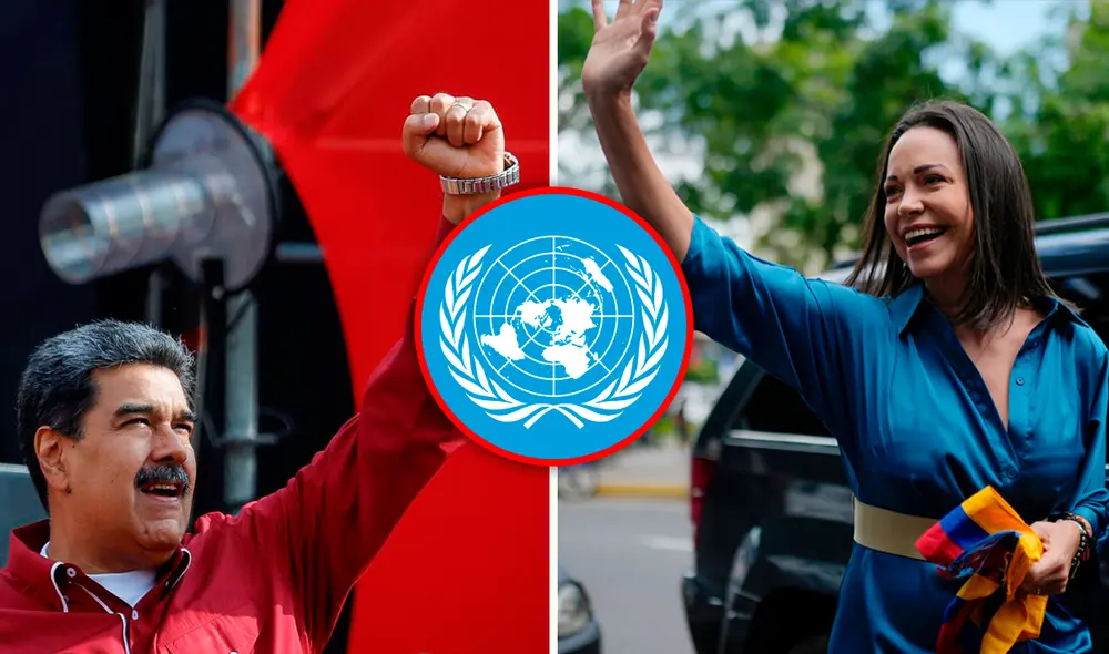 El alto comisionado de la ONU para los derechos humanos, Volker Turk, se pronunció por la polémica inhabilitación de Machado. Foto: composición LR/Nueva Sociedad/Wikipedia/WFLA