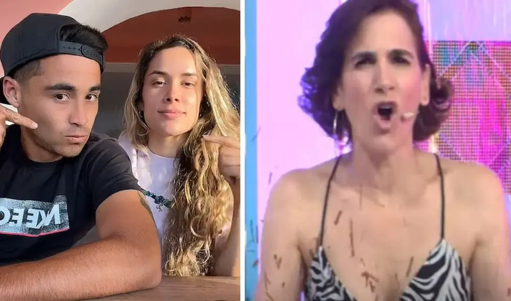 La conductora de televisión le recordó al futbolista el ampay en el que se le vio besándole el cuello a una joven en una discoteca, mientras que Ale estaba embarazada. Foto: composición LR/Ale Venturo/Instagram/captura de Willax TV